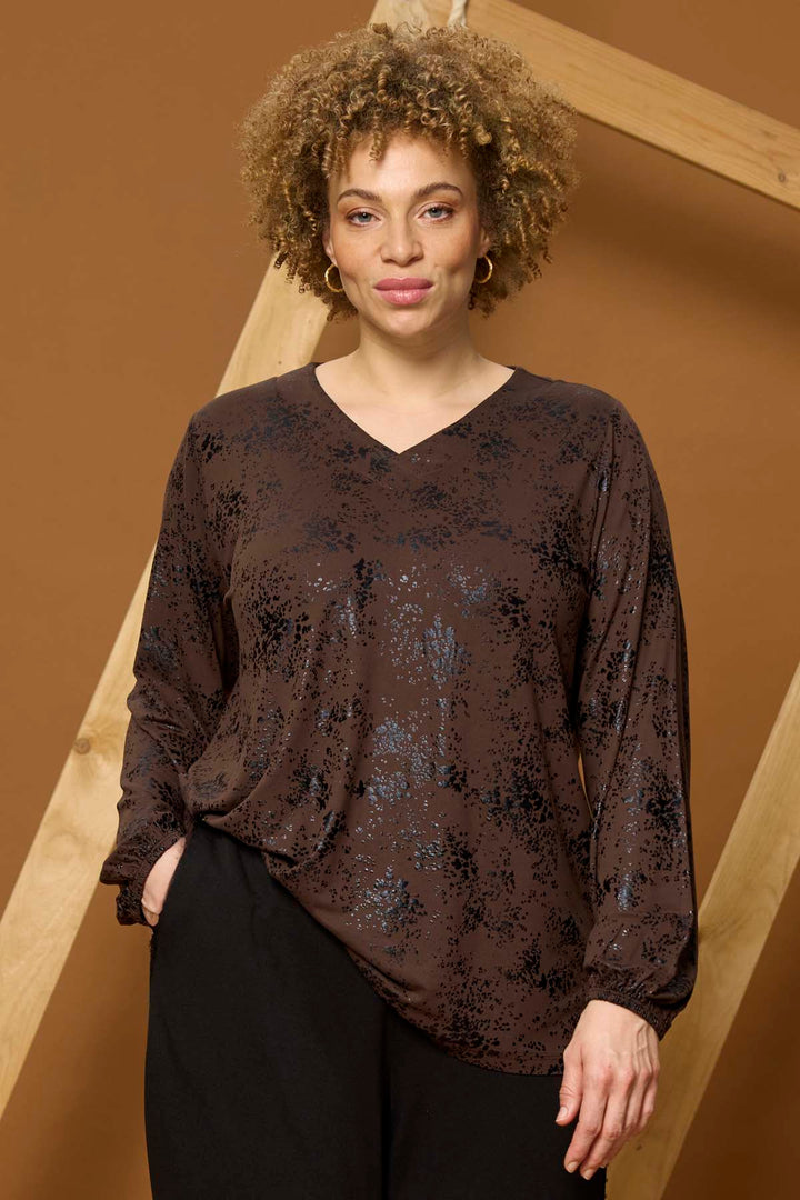 ZH - Sylva 1583 - Bluse - Brun