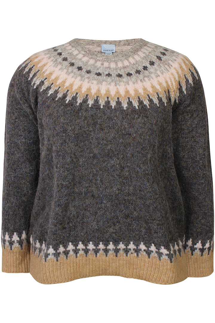 ZH - Myrna 1719 - Trøje - Brun