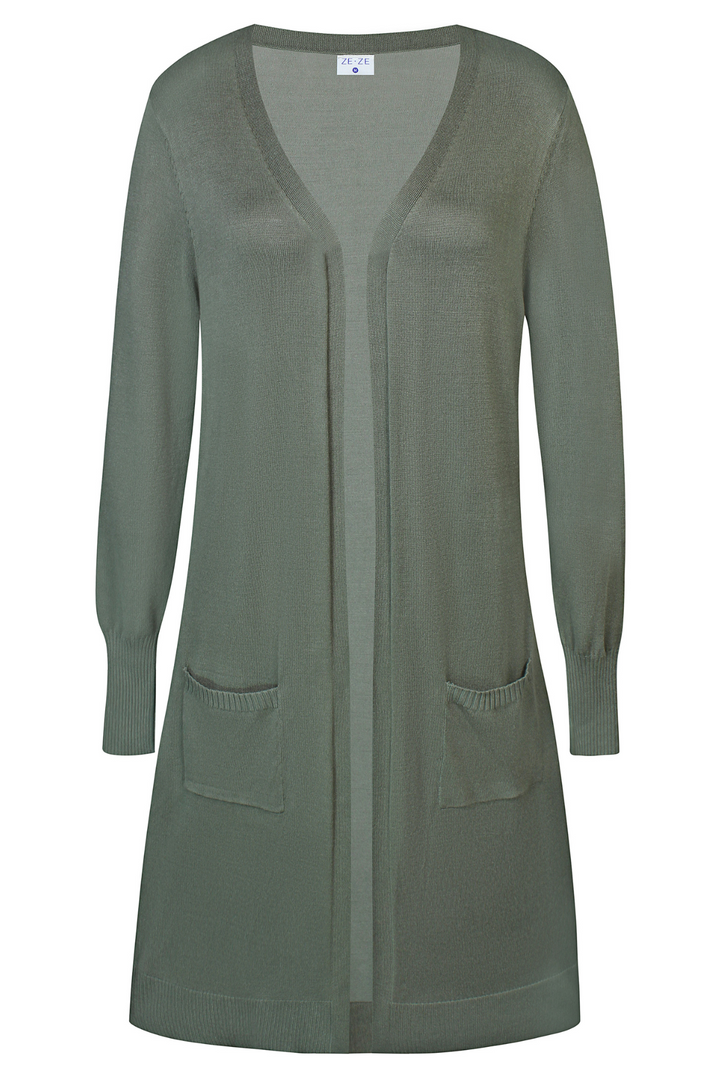 ZE - Norma 023 - Cardigan - Grøn