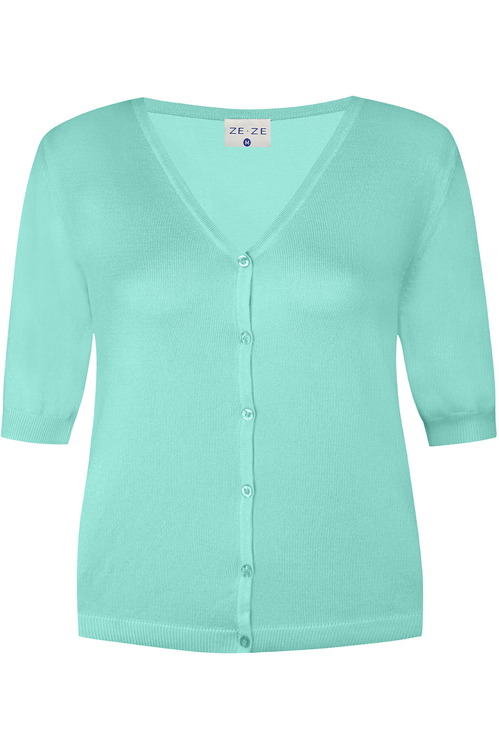ZE - Norma 212 - Cardigan - Grøn