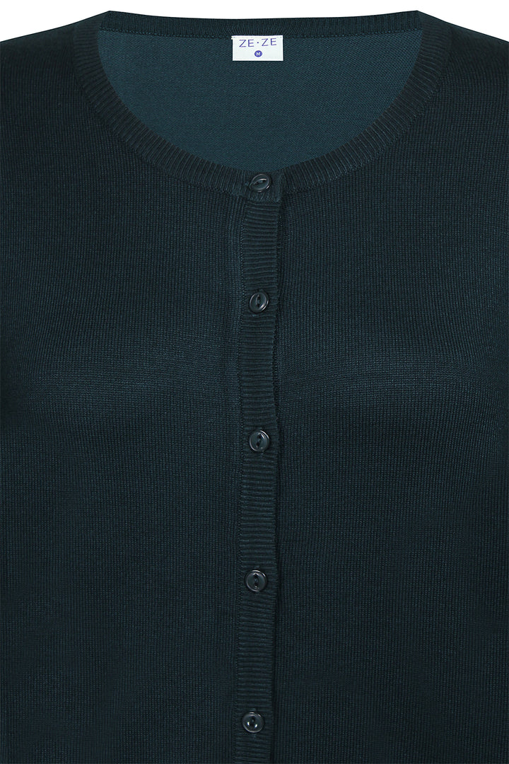 ZE - Norma 106 - Cardigan - Grøn