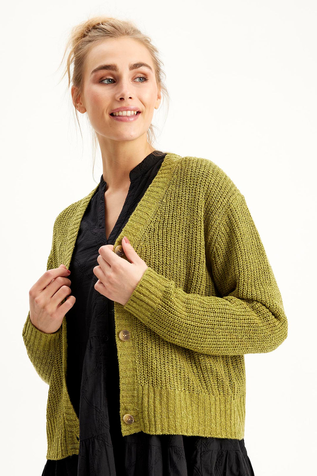 ZE - Hermia 286 - Cardigan - Grøn