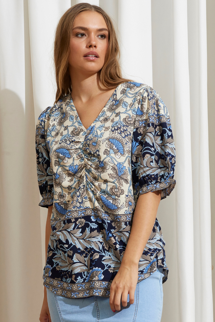 ZE - Lulu 682 - Bluse - Sand