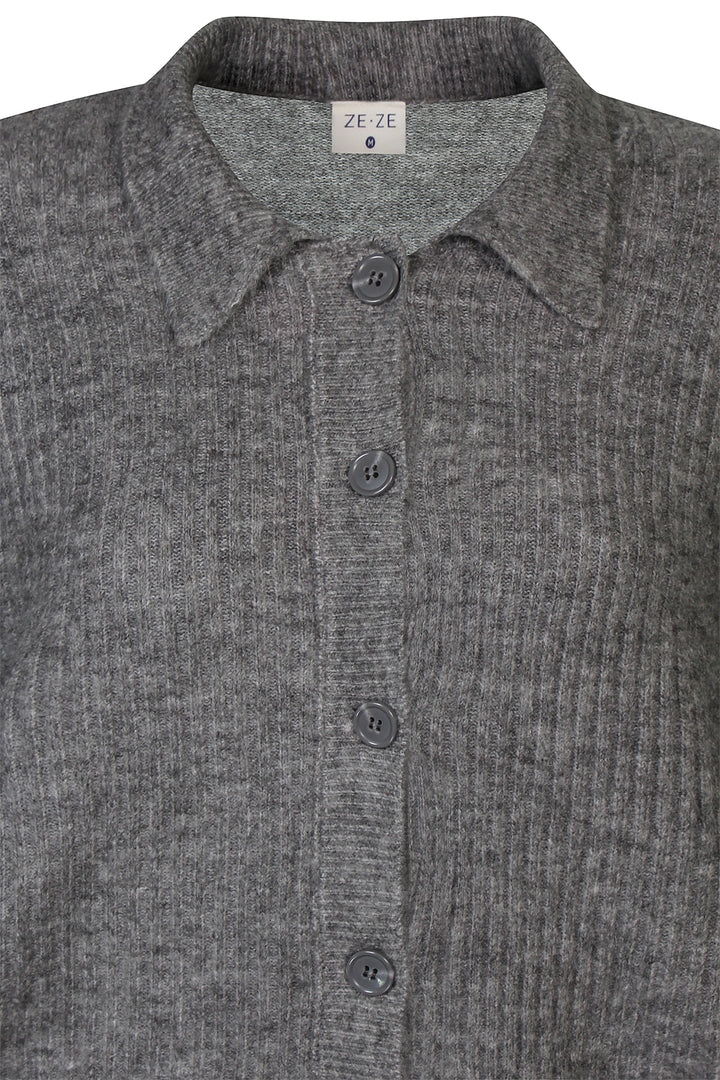 ZE - Hannah 723 - Cardigan - Grå