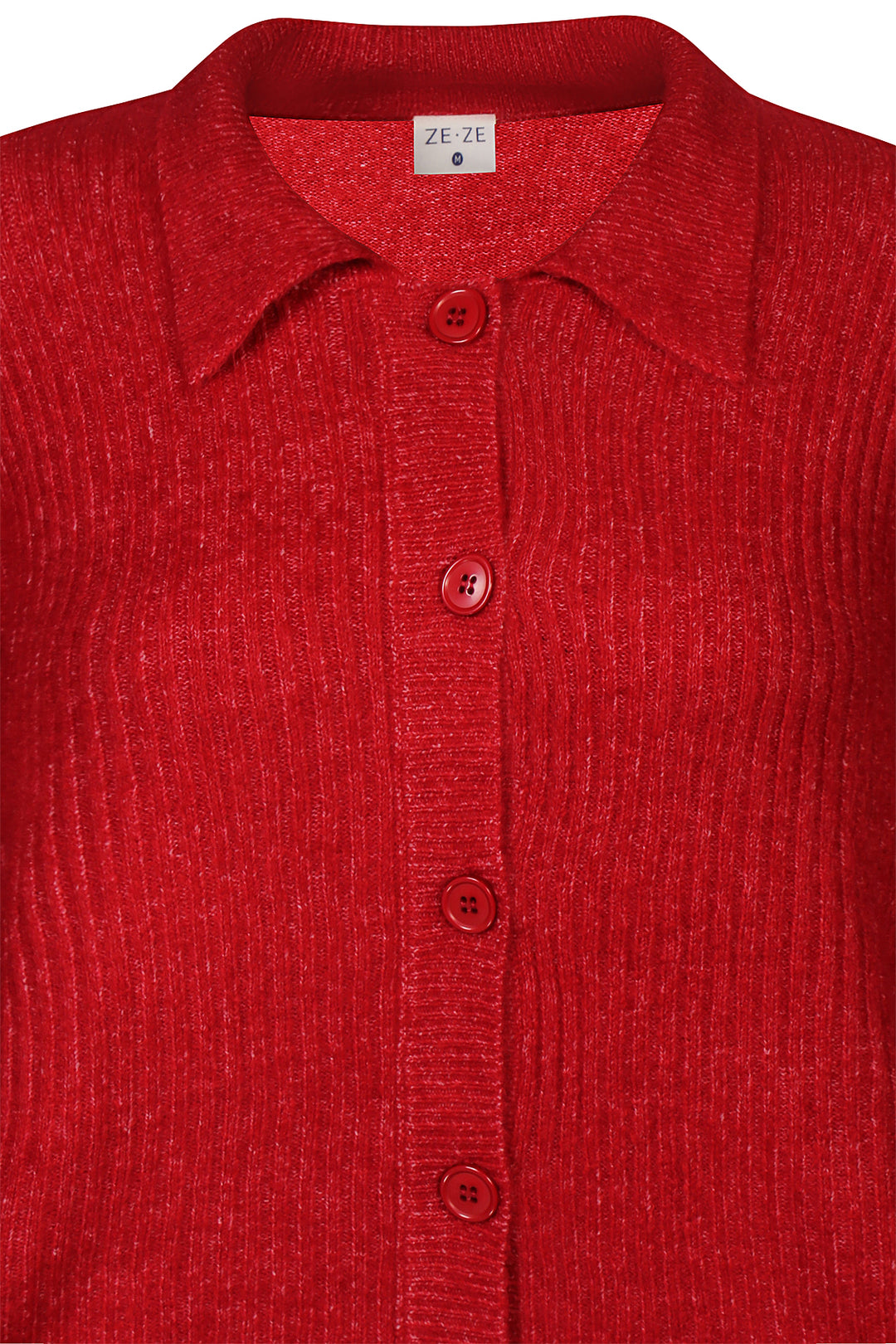 ZE - Hannah 723 - Cardigan - Rød
