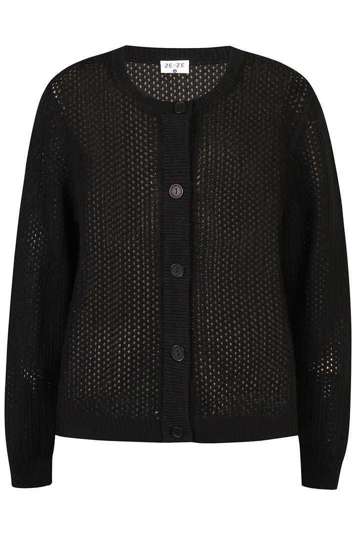 ZE - Olly 737 - Cardigan - Sort