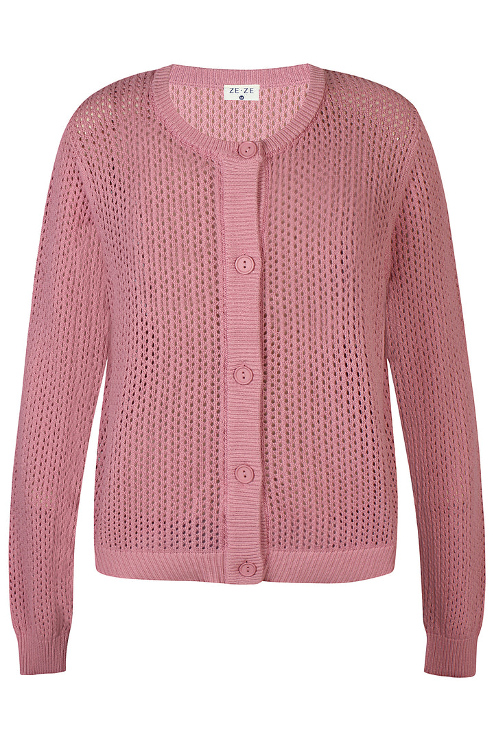 ZE - Olly 737 - Cardigan - Rosa