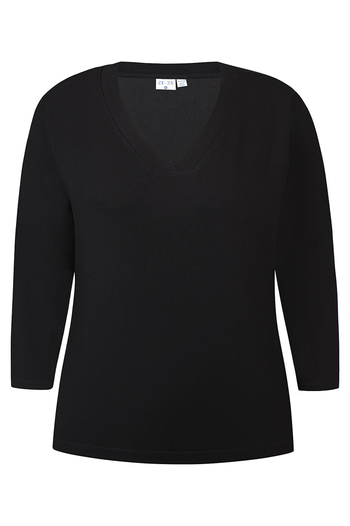 ZE - Kamelia 740 - T-shirt - Sort