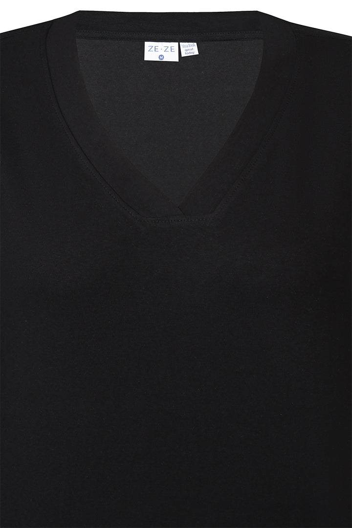 ZE - Kamelia 740 - T-shirt - Sort