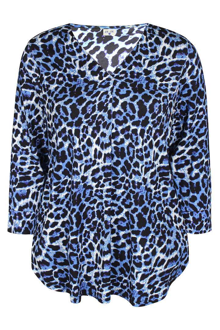 ZE - Penny 754 - Bluse - Blå
