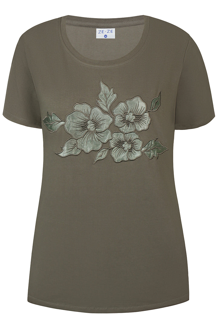 ZE - Kamelia 764 - T-shirt - Grøn