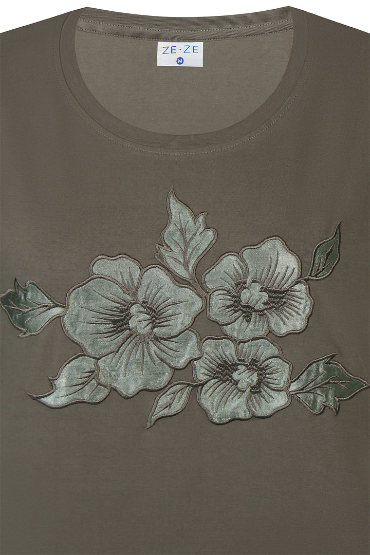 ZE - Kamelia 764 - T-shirt - Grøn