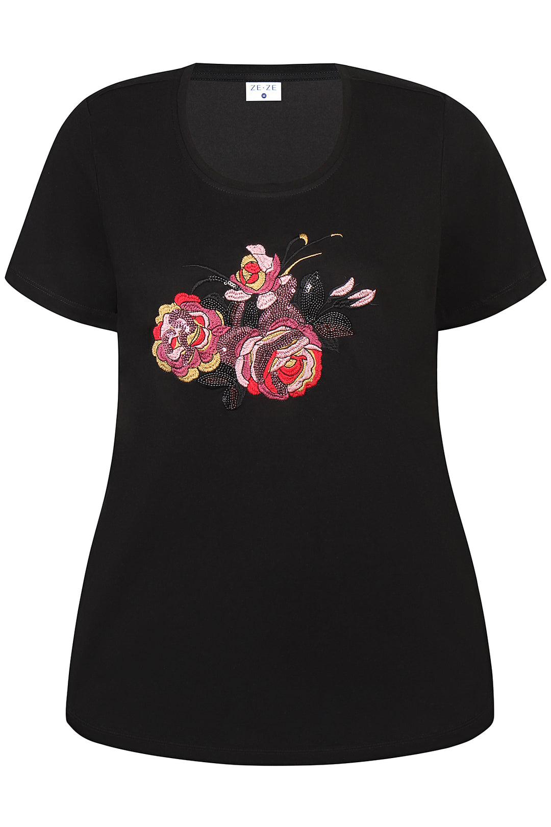 ZE - Jodie 765 - T-shirt - Sort