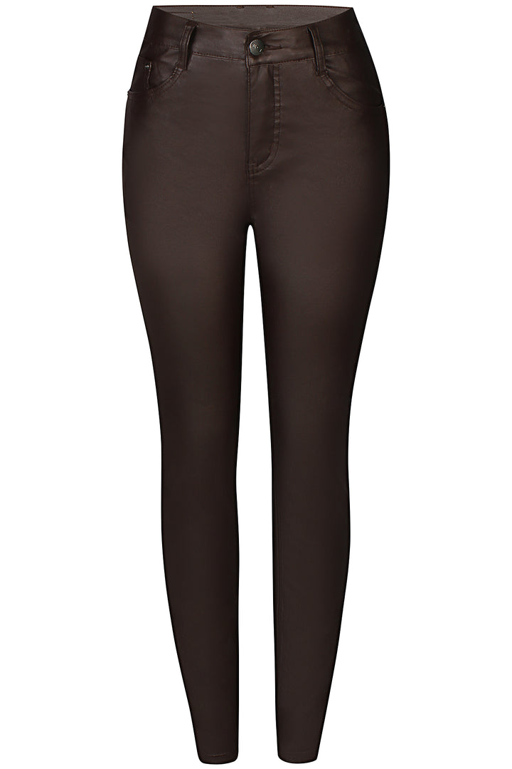 ZE - Shape 1 - Coated bukser - Brun