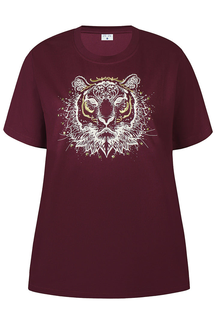 ZE - Anita 818 - T-shirt - Rød