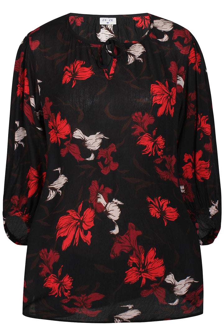 ZE - Anabella 820 - Bluse - Sort