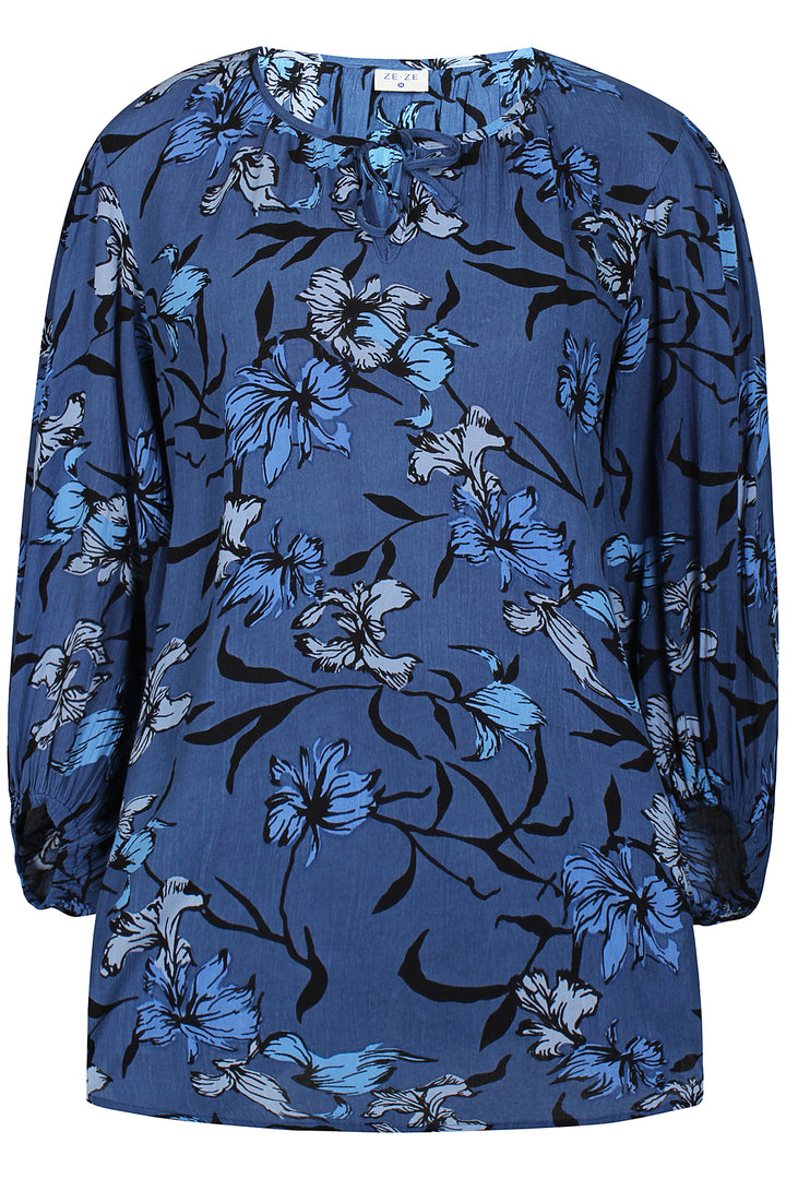 ZE - Anabella 820 - Bluse - Blå