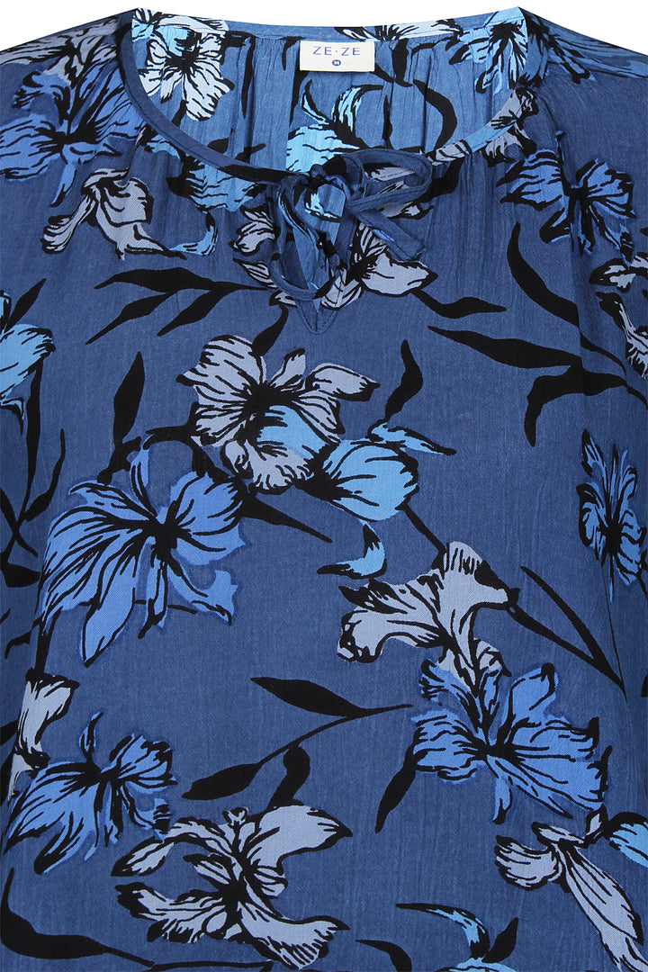 ZE - Anabella 820 - Bluse - Blå
