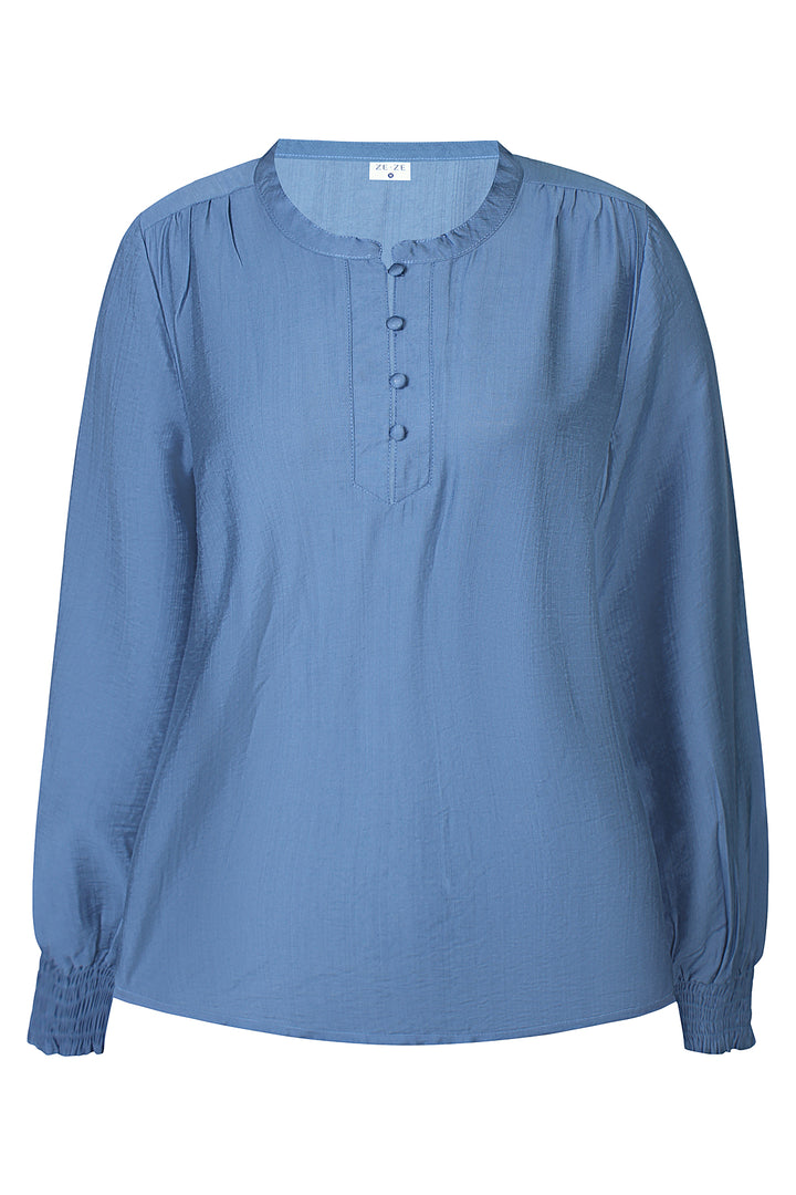ZE - Aurelia 821 - Bluse - Blå