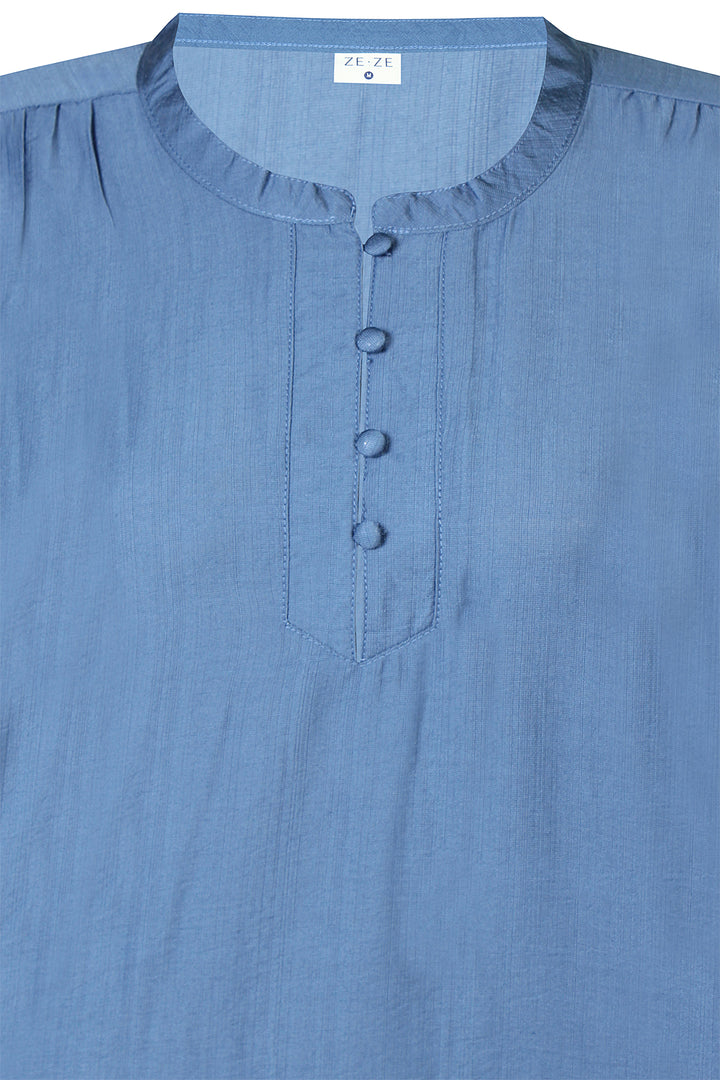 ZE - Aurelia 821 - Bluse - Blå