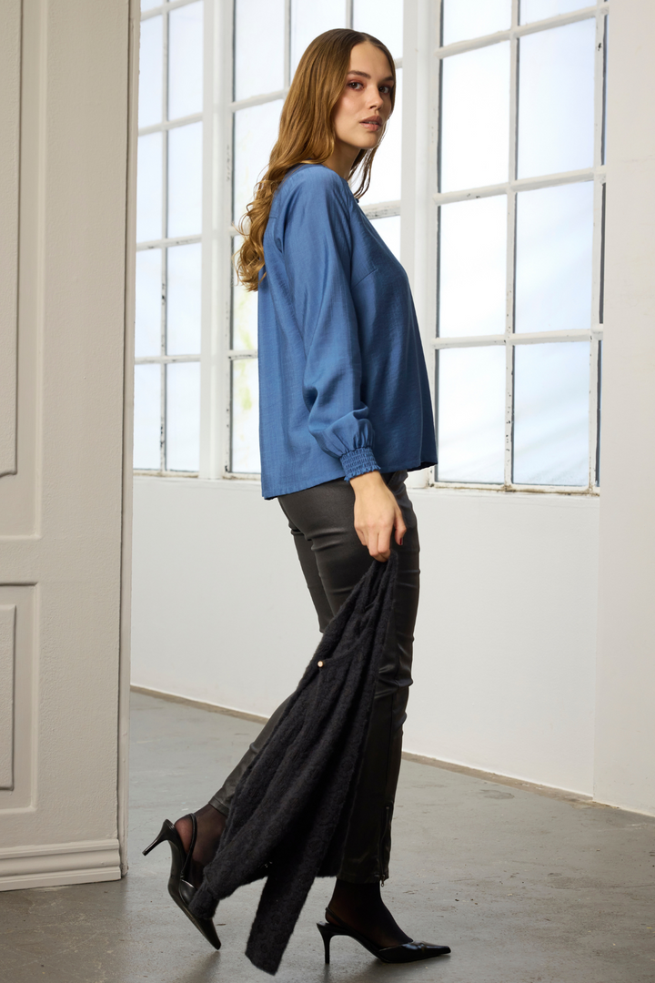 ZE - Aurelia 821 - Bluse - Blå