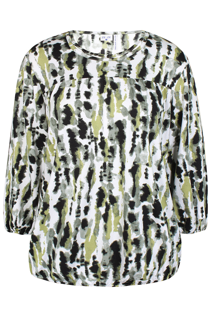 ZE - Adela 834 - Bluse - Grøn