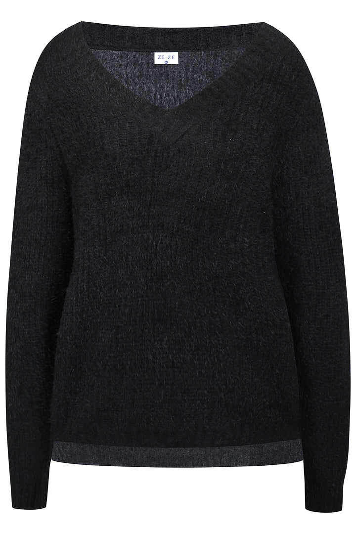 ZE - Afia 838 - Trøje - Sort