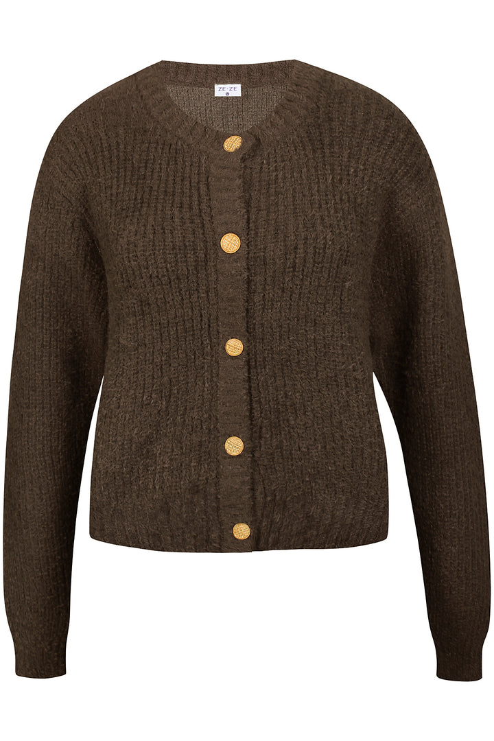 ZE - Afia 843 - Cardigan - Grøn