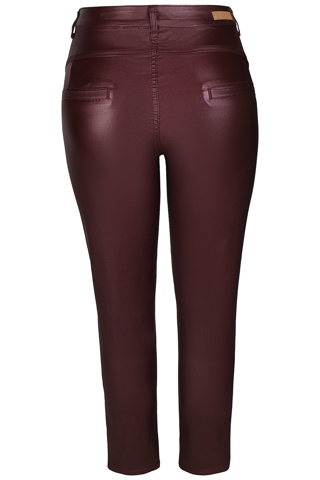 ZE - Sanne 845 - Coated bukser  - Rød