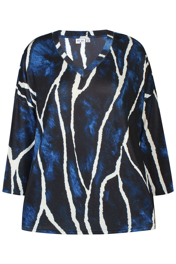 ZE - Asya 860 - Bluse - Blå