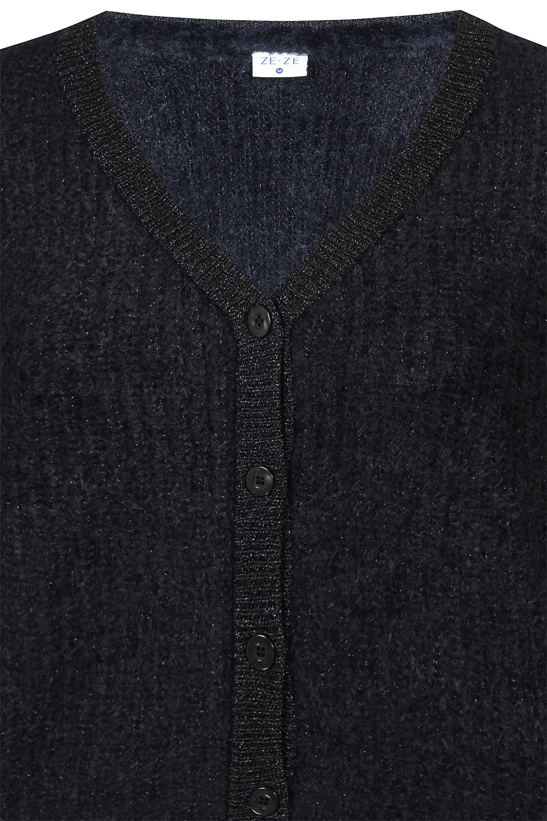 ZE - Brit 924 - Cardigan - Sort