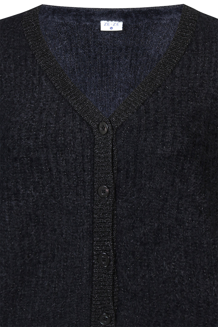 ZE - Brit 924 - Cardigan - Sort