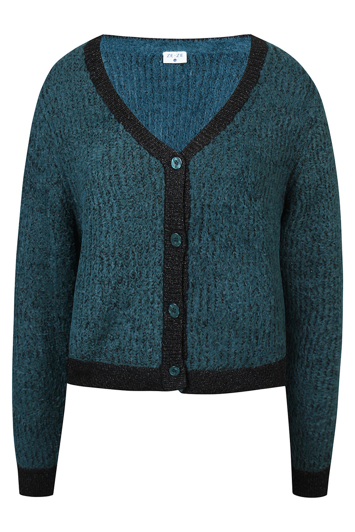 ZE - Brit 924 - Cardigan - Grøn