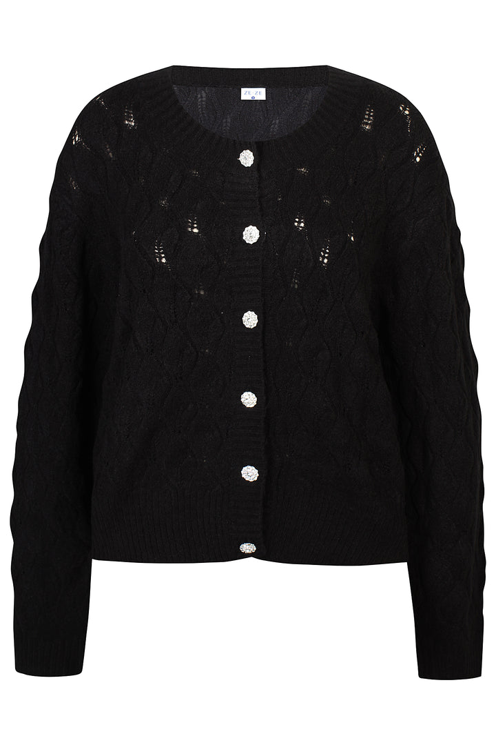 ZE - Birla 936 - Cardigan - Sort