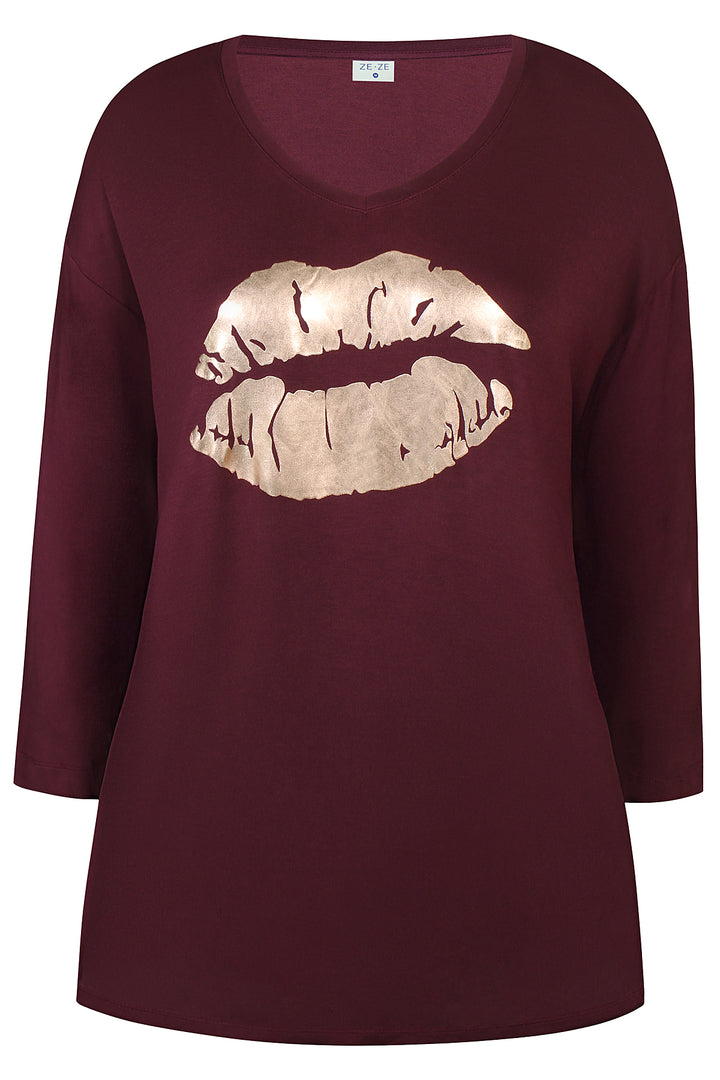ZE - Anemone 951 - T-shirt - Rød