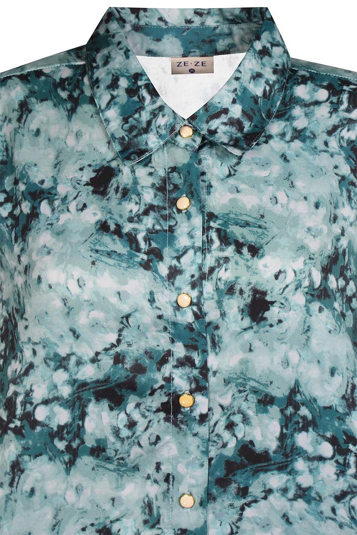 ZE - Clara 962 - Bluse - Grøn