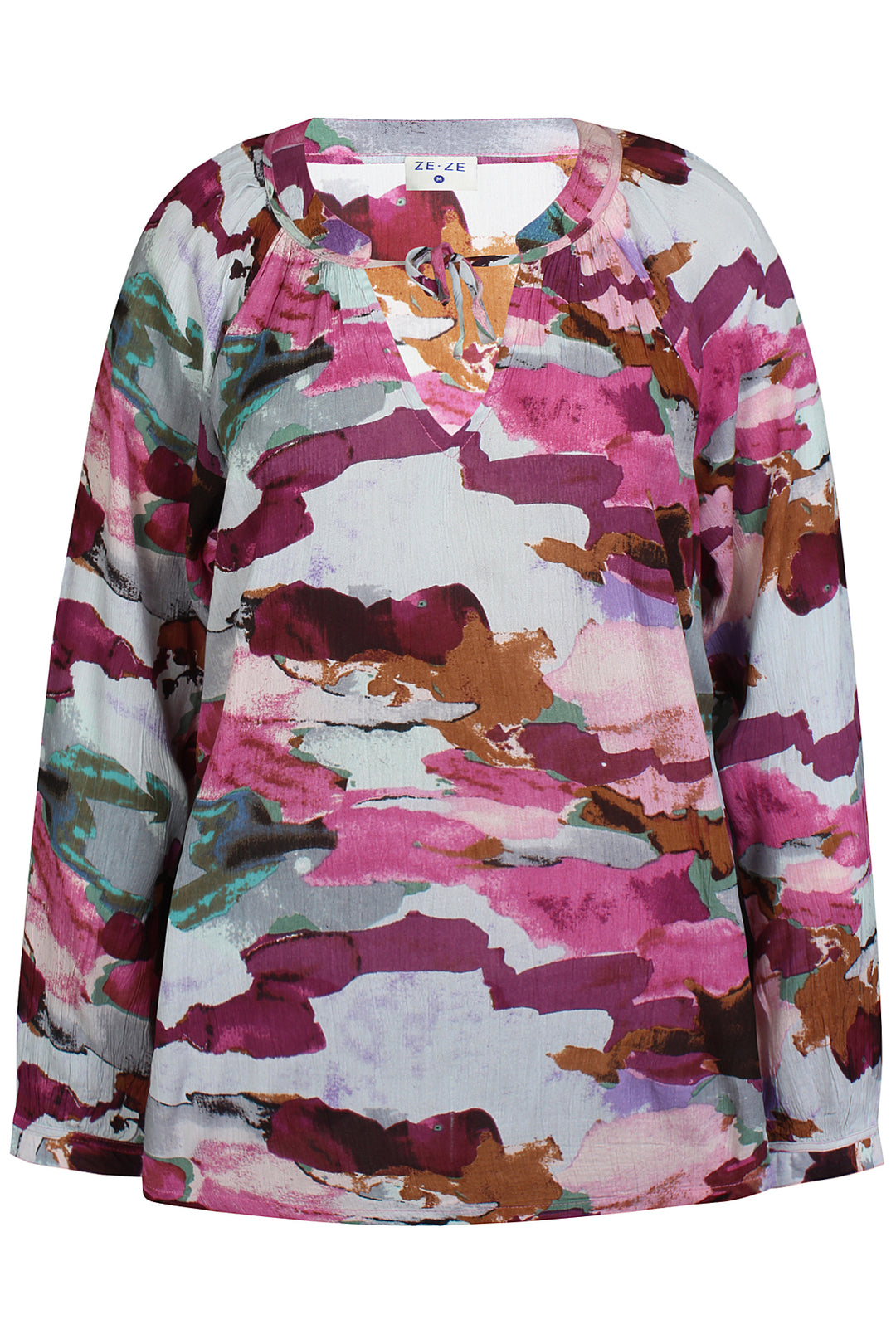 ZE - Cher 973 - Bluse - Blå