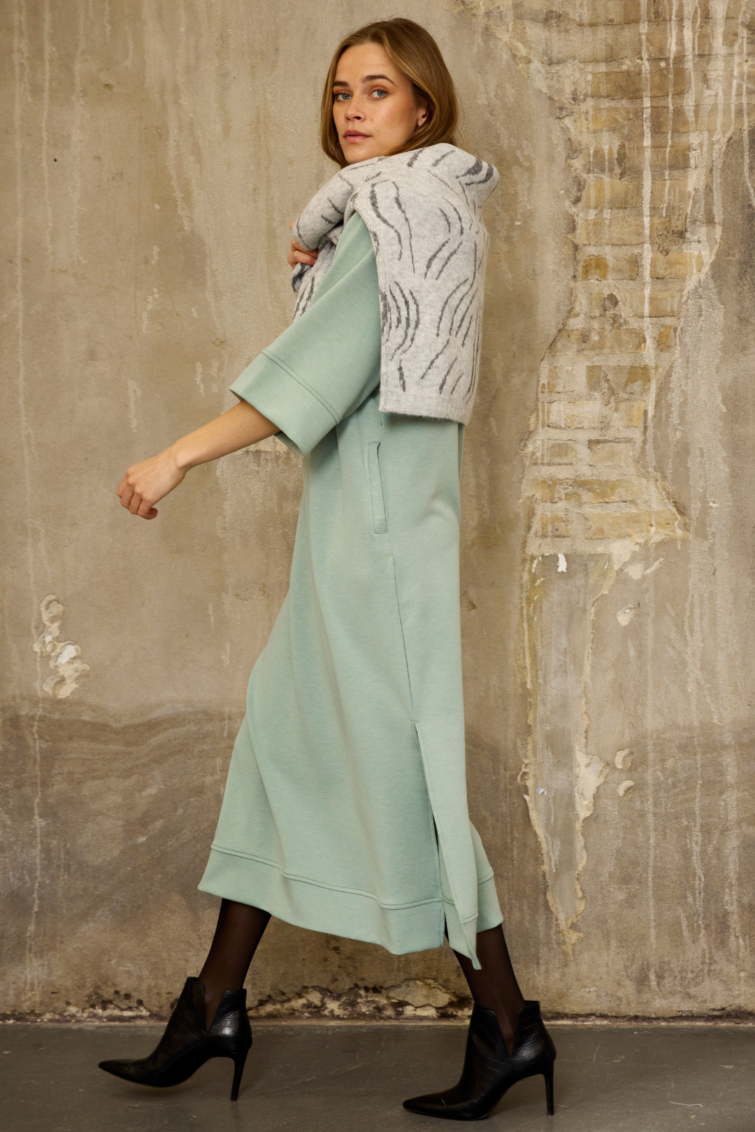 ZE - Celinka 977 - Kjole - Grøn