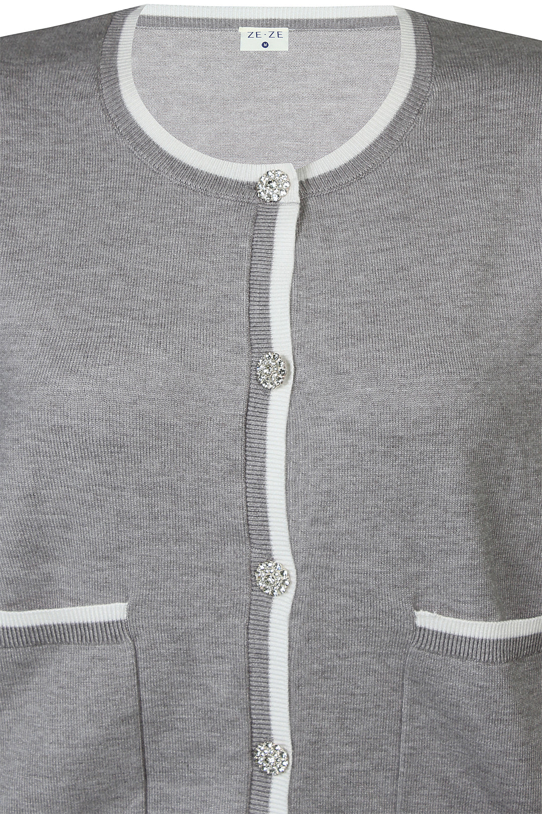 ZE - Ciku 994 - Cardigan - Grå
