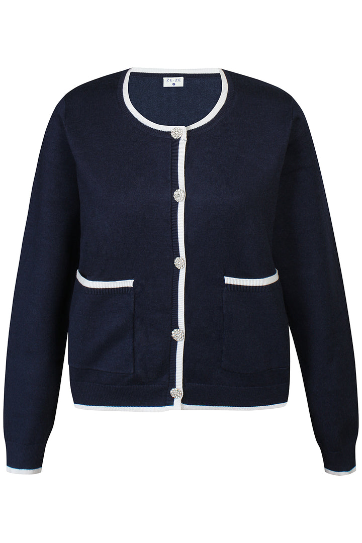 ZE - Ciku 994 - Cardigan - Blå