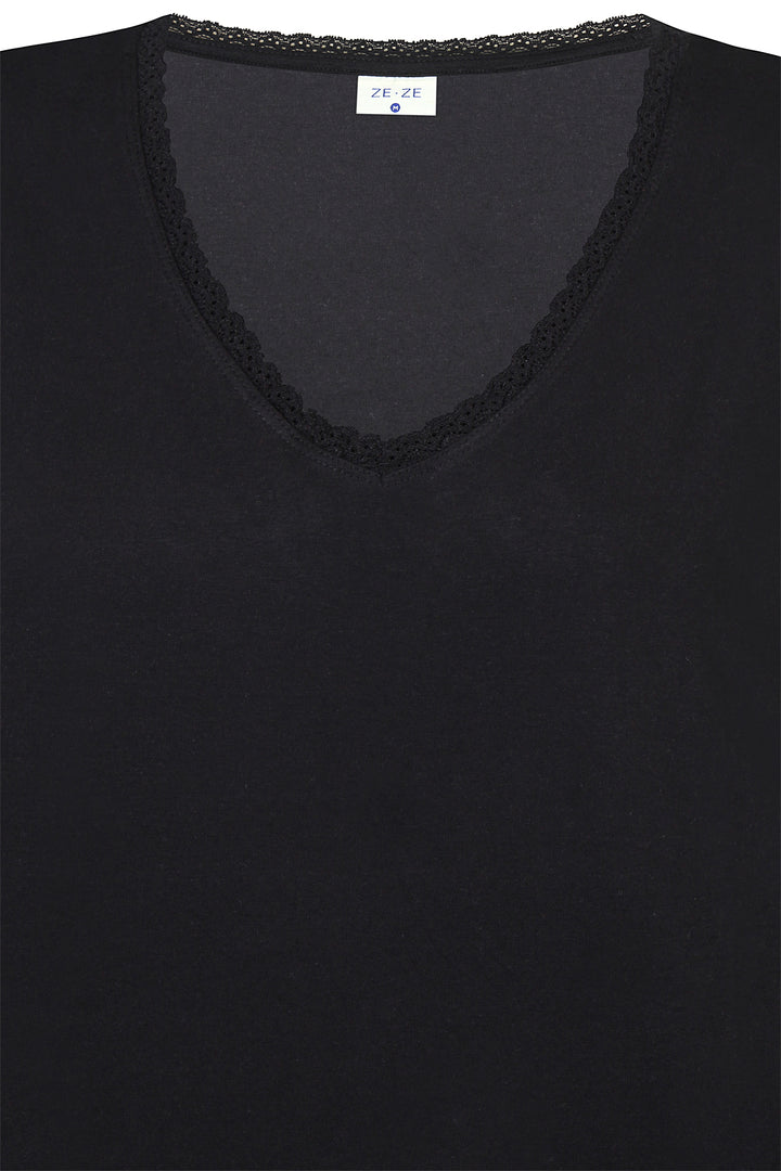 ZE - Daria 037 - T-shirt - Sort