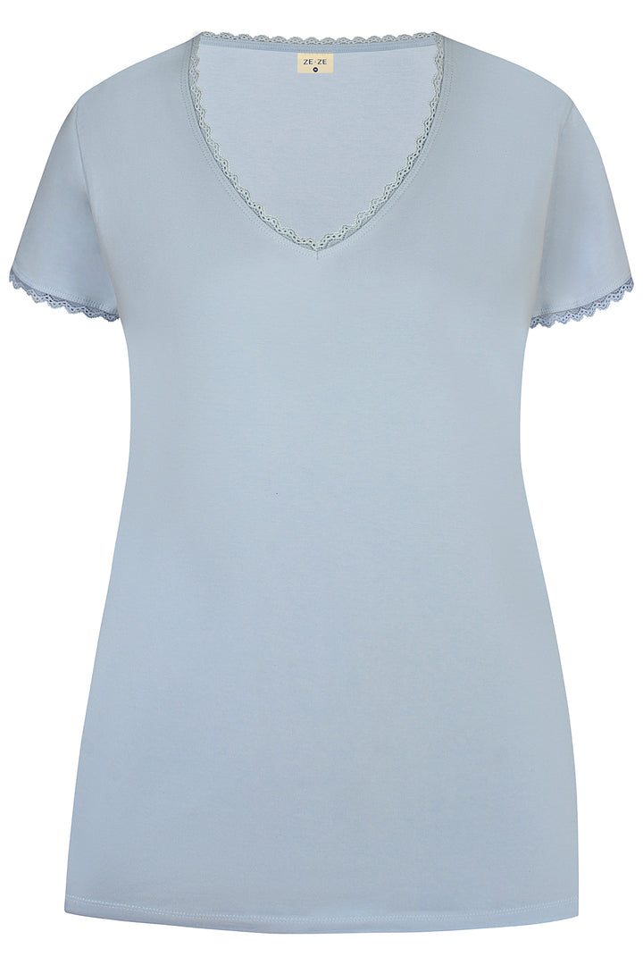 ZE - Daria 037 - T-shirt - Blå