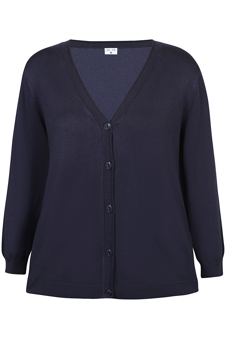 ZE - Dina 038 - Cardigan - Blå