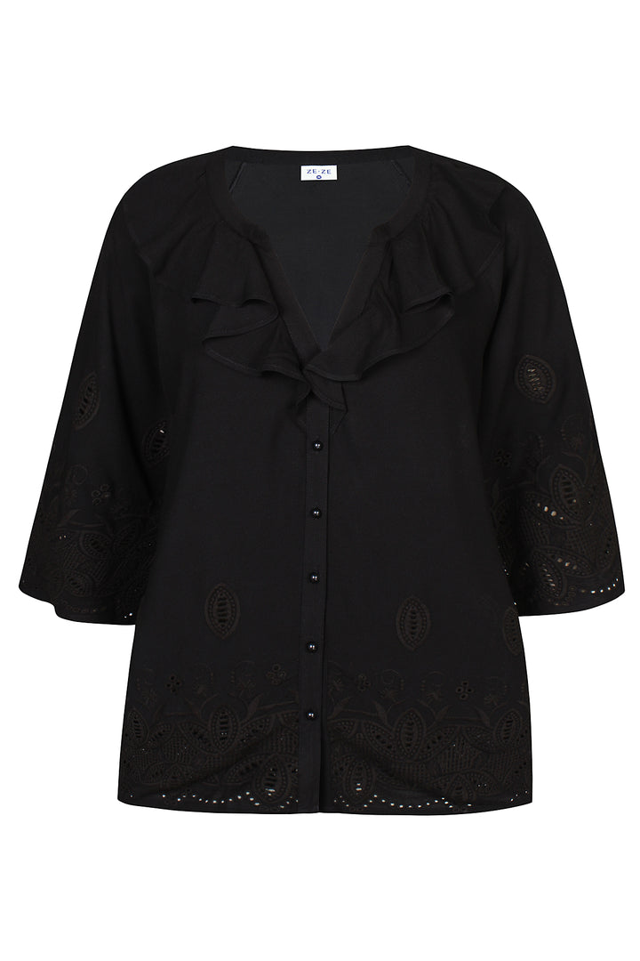 ZE - Doris 082 - Bluse - Sort