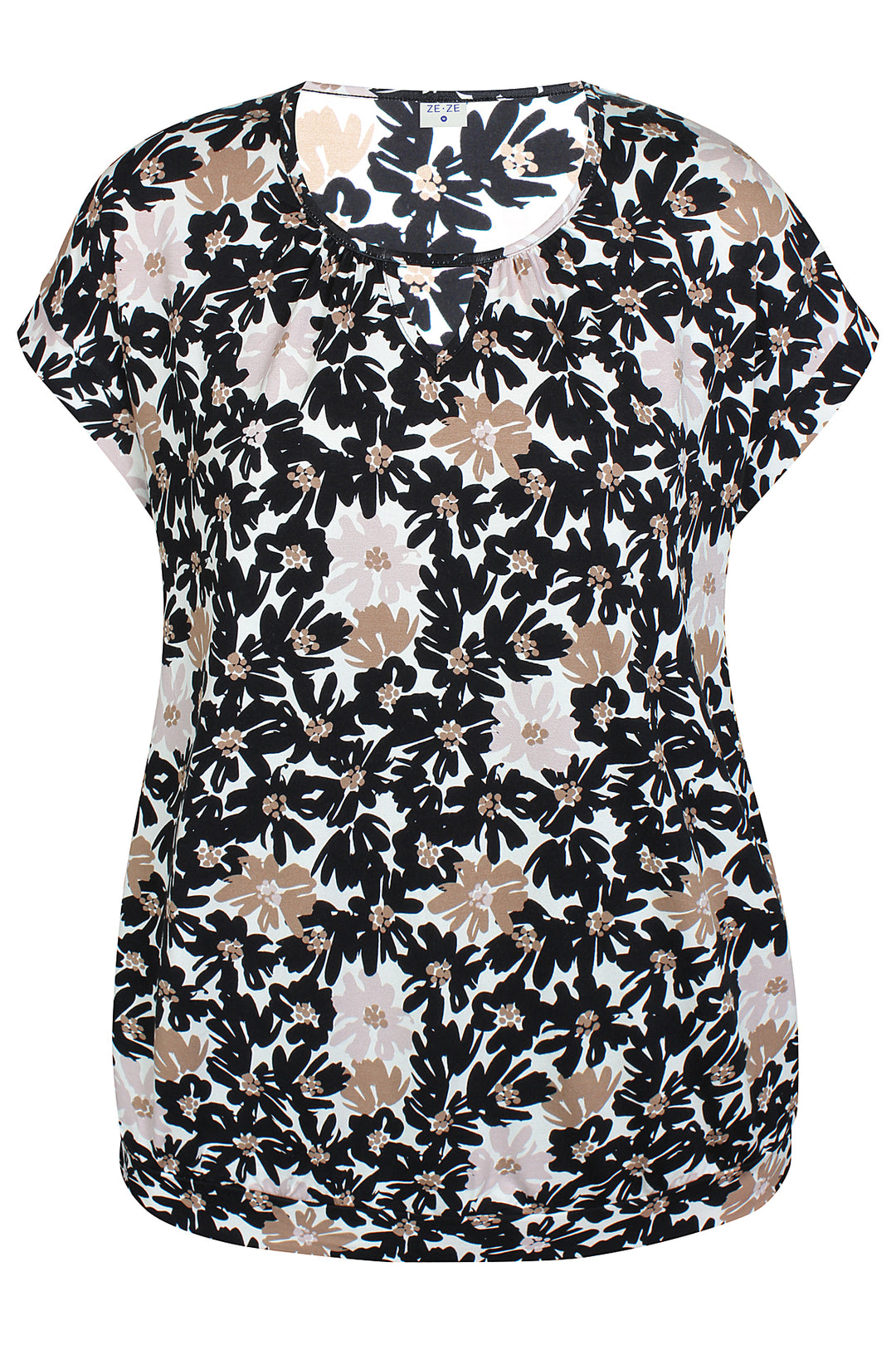 ZE - Damini 092 - T-shirt - Brun