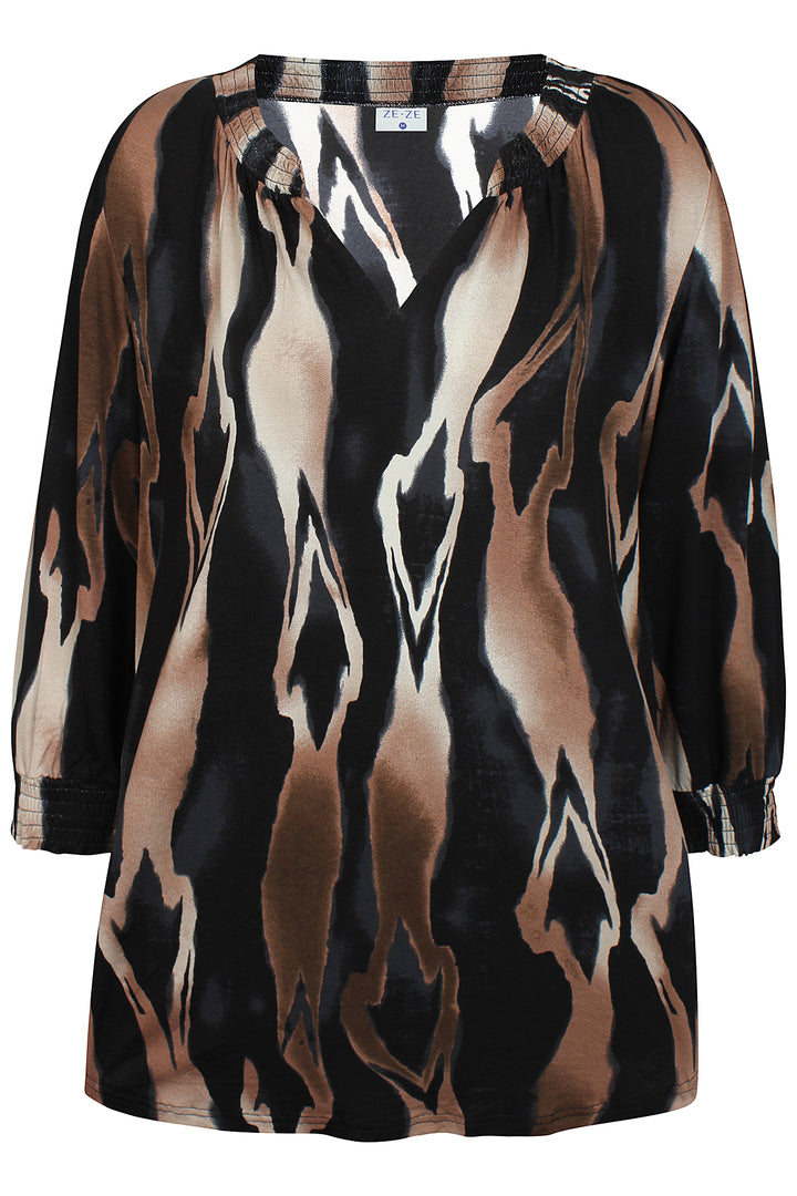 ZE - Gea 185 - Bluse - Sort