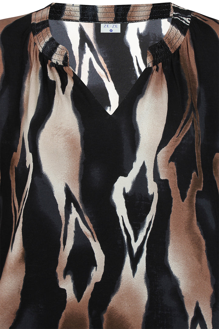 ZE - Gea 185 - Bluse - Sort