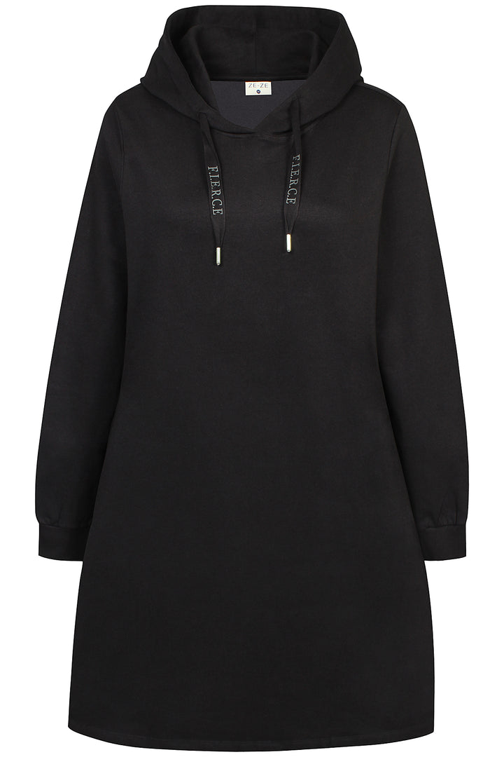 ZE - Gila 190 - Sweat kjole - Sort