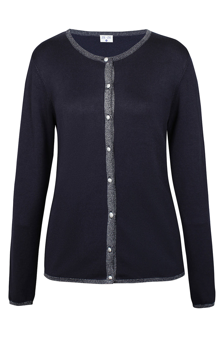 ZE - Hanna 252 - Cardigan - Blå
