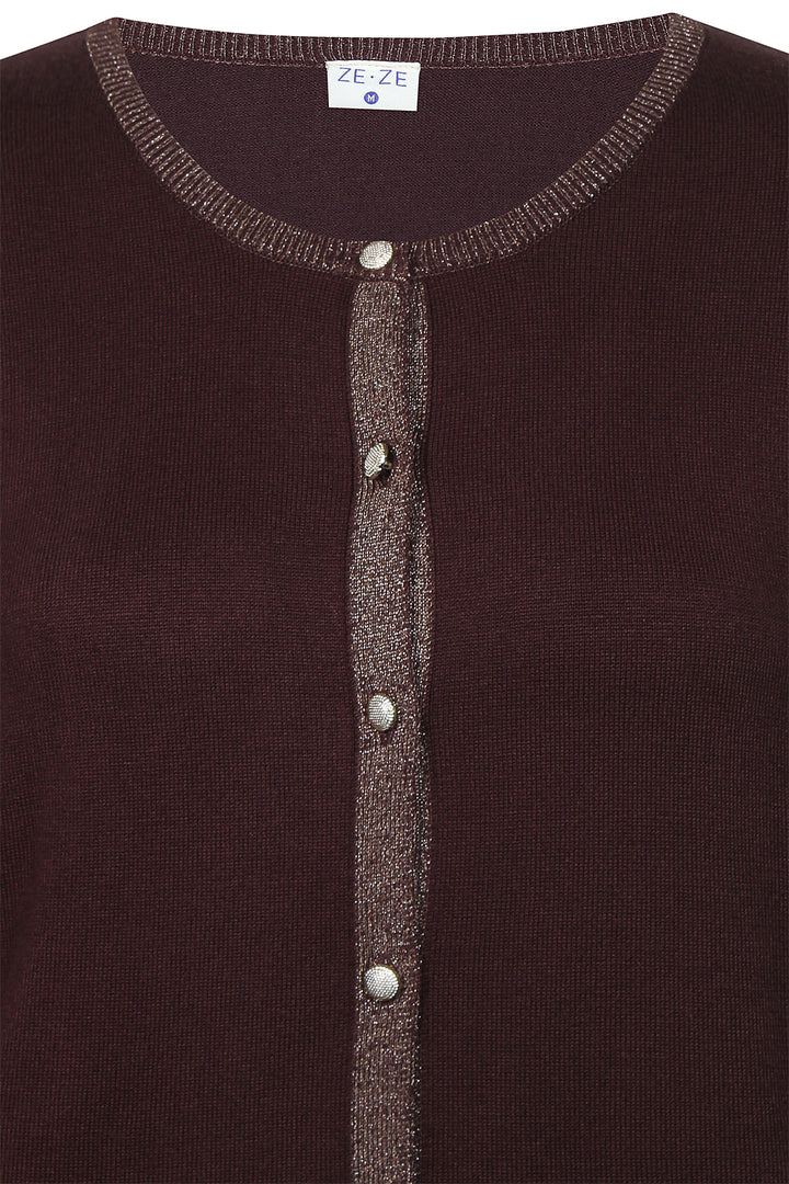 ZE - Hanna 252 - Cardigan - Brun